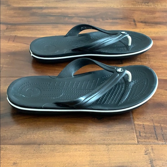 CROCS Shoes | Crocs Crocband Thong Flip Flops Sandals Shoes | Poshmark